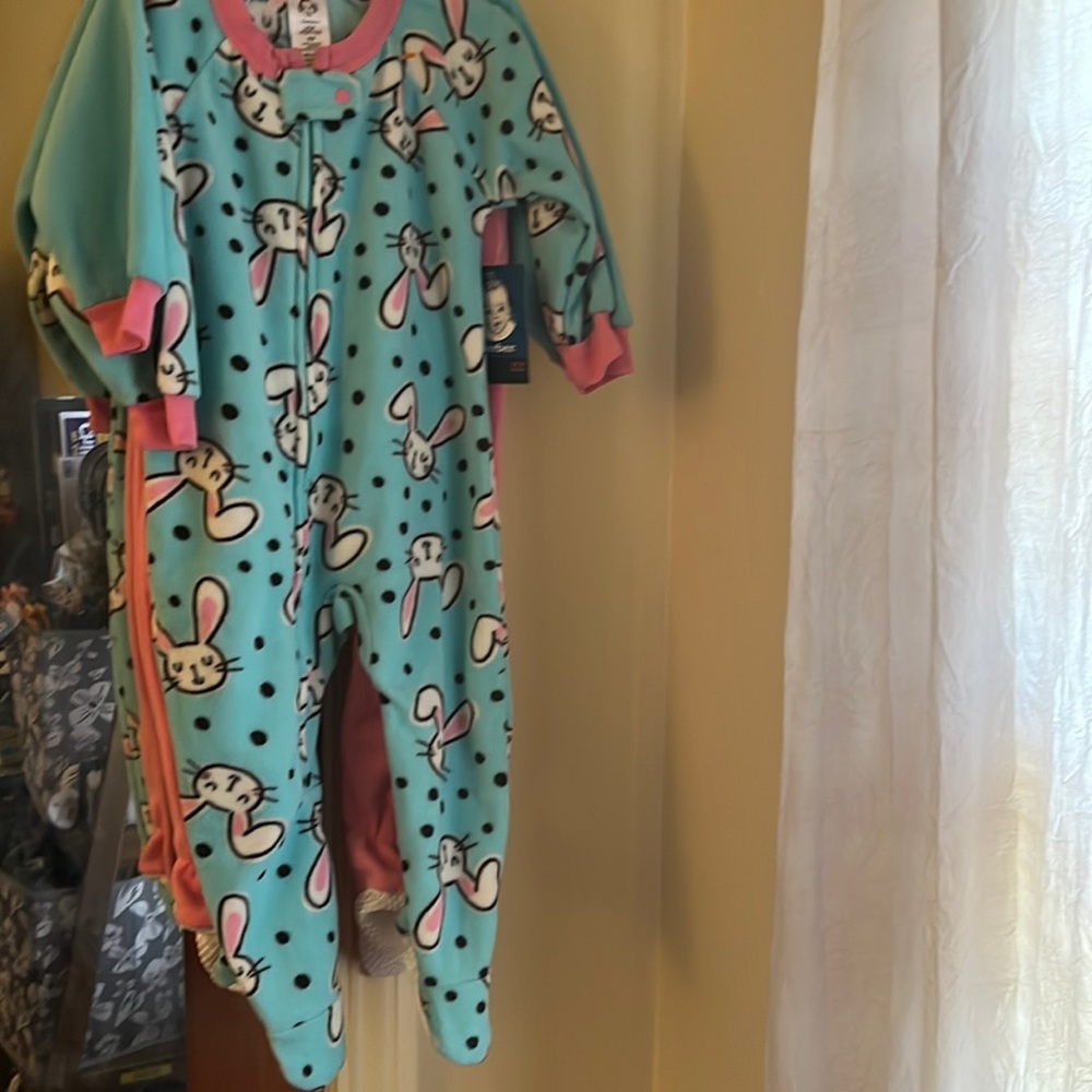 New 2 piece 18 Mos Bunny Girl Onsies
